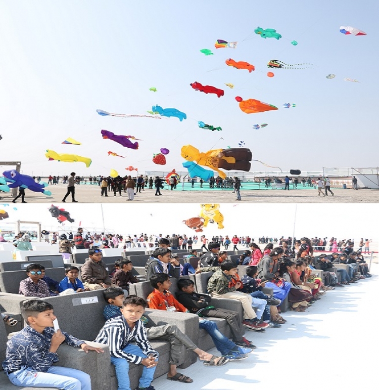International Kite Festival held at Dhordo Kutch Khabar